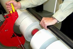 رول برش چسب